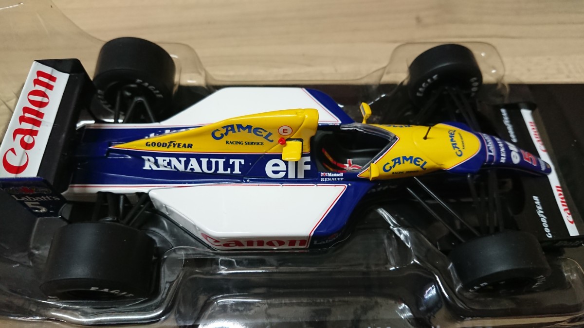 1/24 ビッグスケールF1マシンコレクション ウイリアムズ FW14B 1992 N 