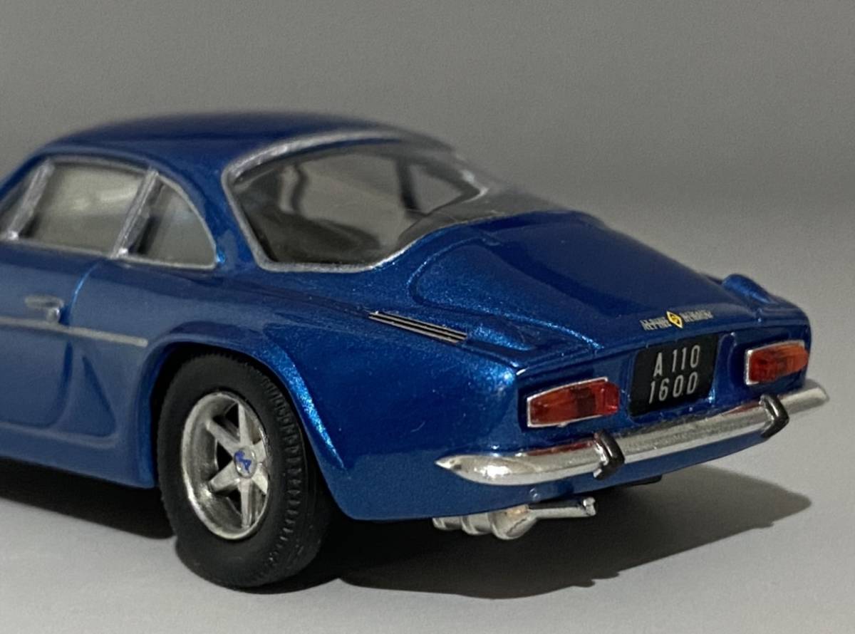 Alpine Renault A110 1600S bleu métallisé 1/43 Minichamps + stylo - Collection