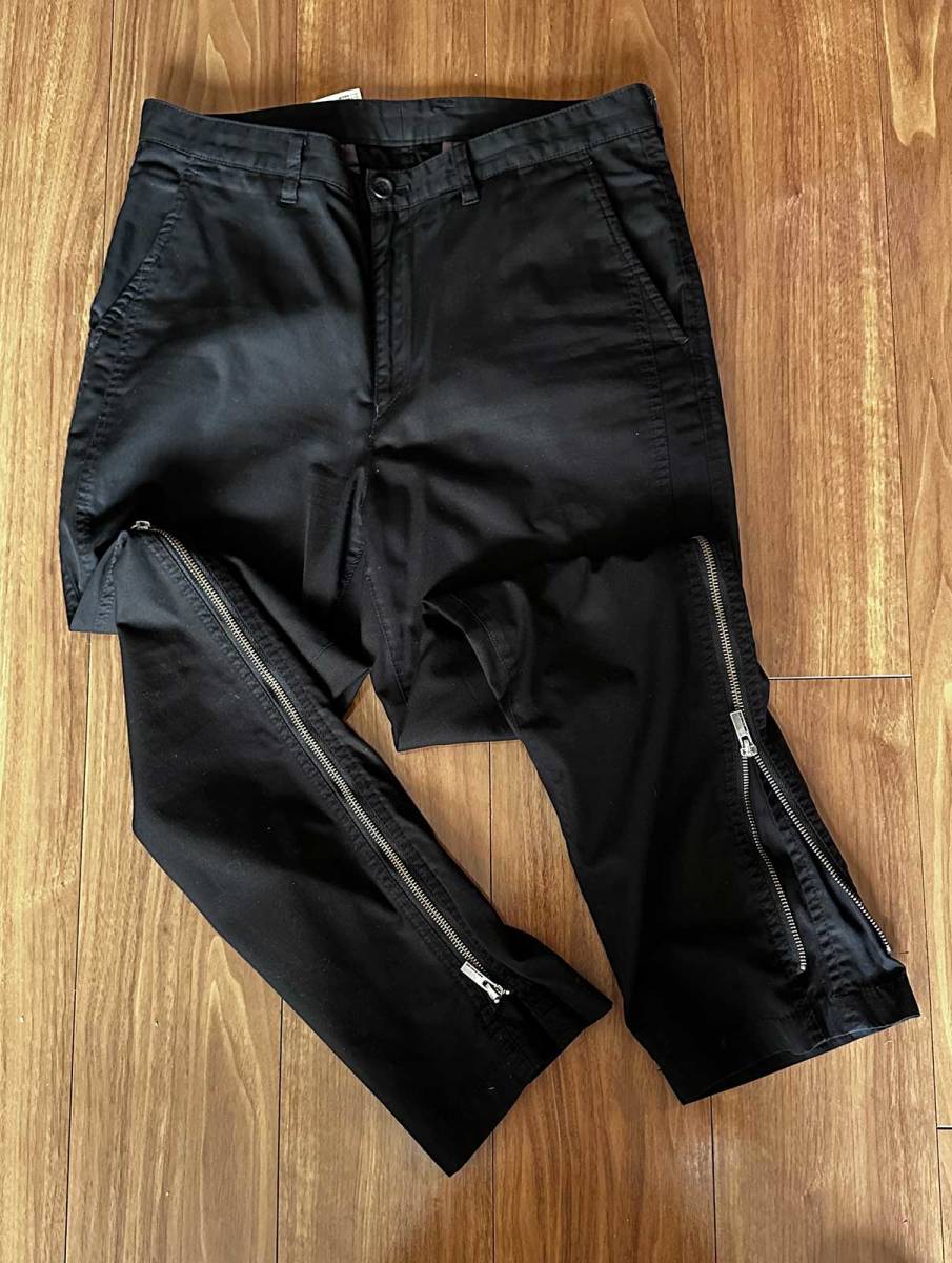 イッセイミヤケ メン◇ISSEY MIYAKE MEN コットンパンツ ブラック