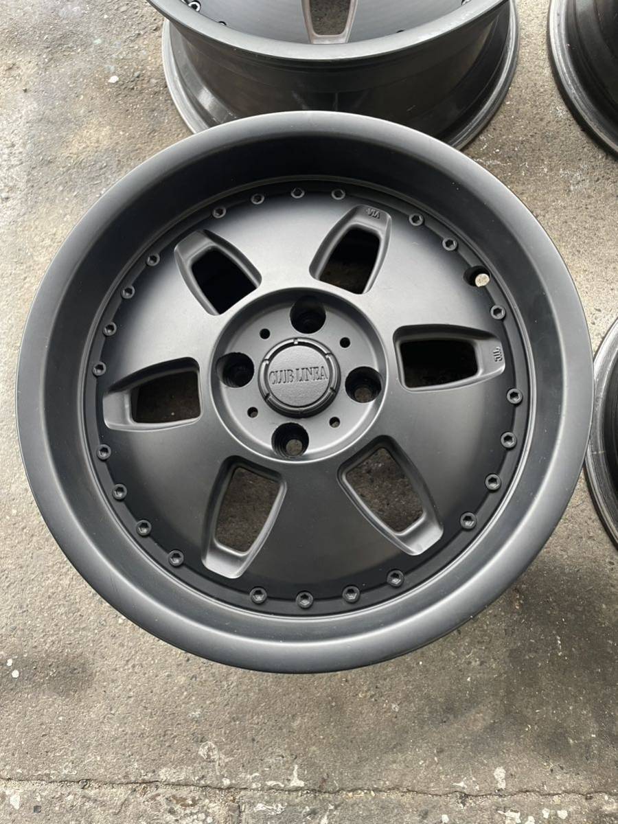 CLUB LINEAクラブリネア 15インチ7j pcd100 4穴 ＊送料込み(社外品 