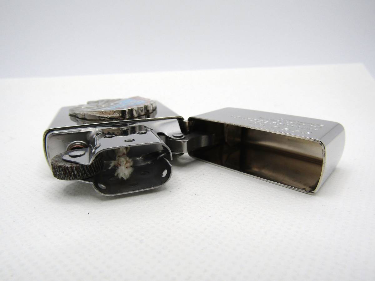 インディアン ターコイズ メタル 1932-1992 ダブルイヤーボトム zippo 