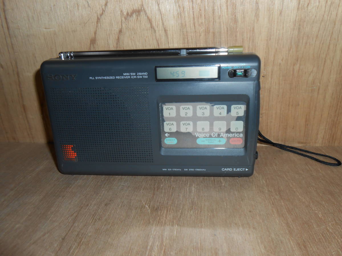 SONY ICF-SW1S PLLシンセサイザーレシーバー（ジャンク品） SONY PLL
