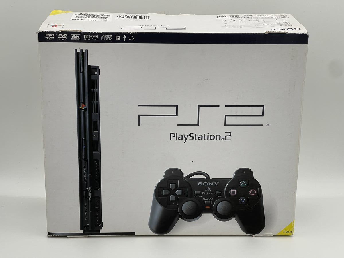 PlayStation SCPH-70000CB 付属品 プレイステーション2 チャコール