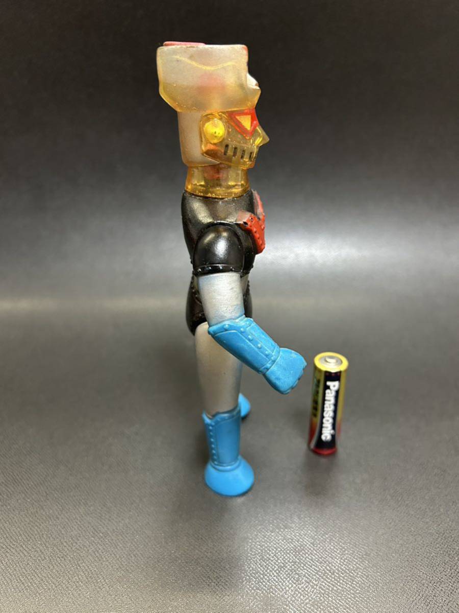 ☆当時物 マスダヤ フラッシュ光線ソフビ マジンガーZ 左腕欠品