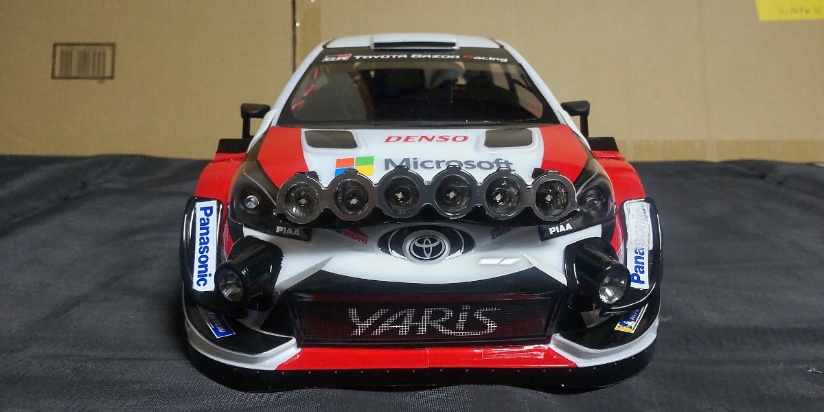 SP.1608 ガズー タミヤ 1⁄10RC レーシング トヨタ WRT⁄ヤリス WRC