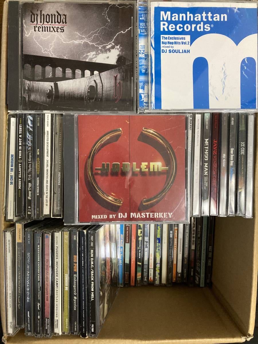 洋楽 CD HIP HOP RAP 90s 100サイズ 1箱 約140枚 まとめ売り RUN D.M.C