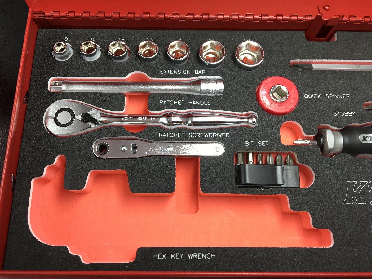 領収書発行可】KTC/京都機械工具 2段2引出しチェスト 工具セット 