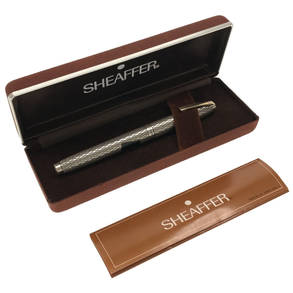 美品】SHEAFFER STERLING SILVER USA シェーファー スターリング