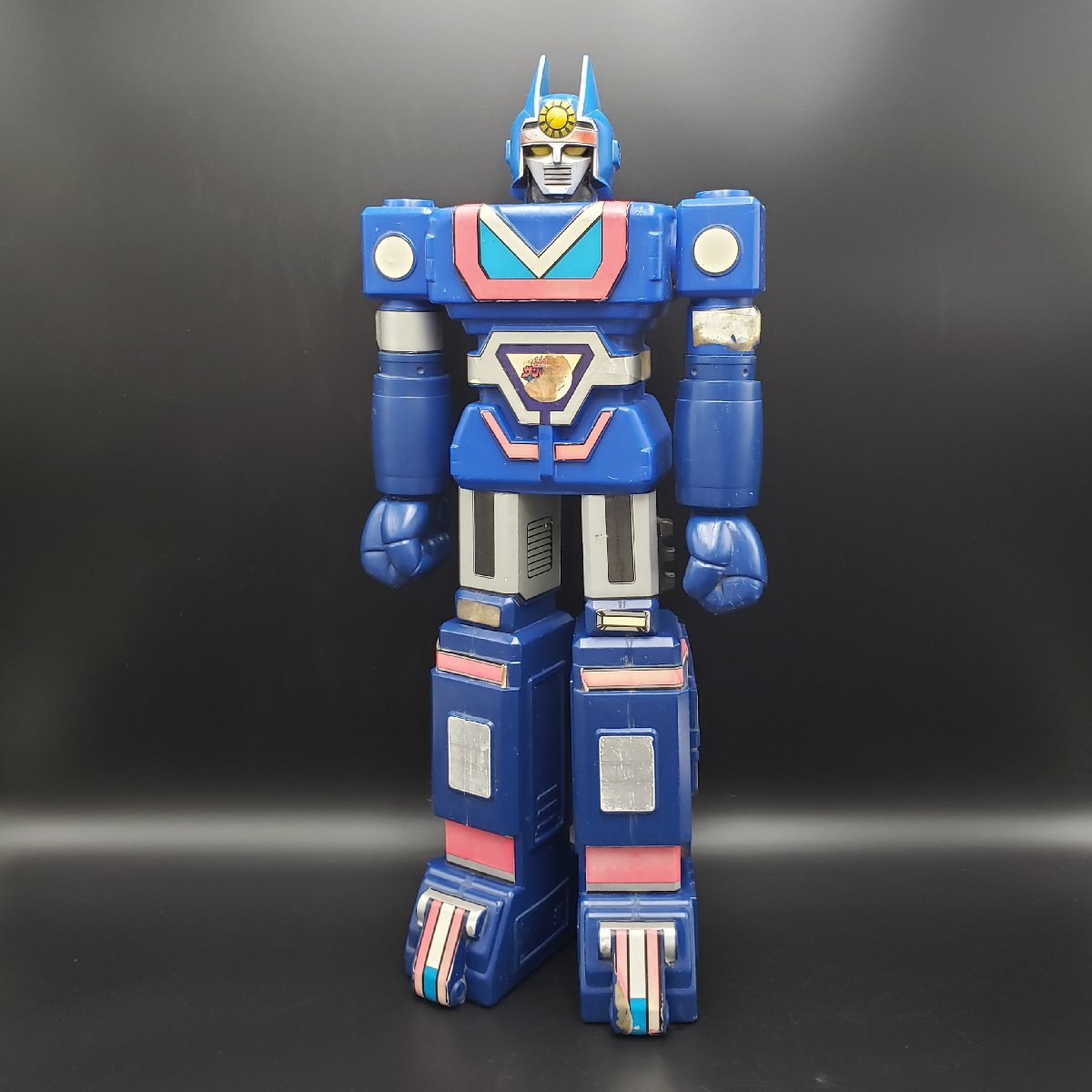 希少 太陽戦隊 サンバルカン 全長約60cm ポピー ソフビ 当時物 東映 