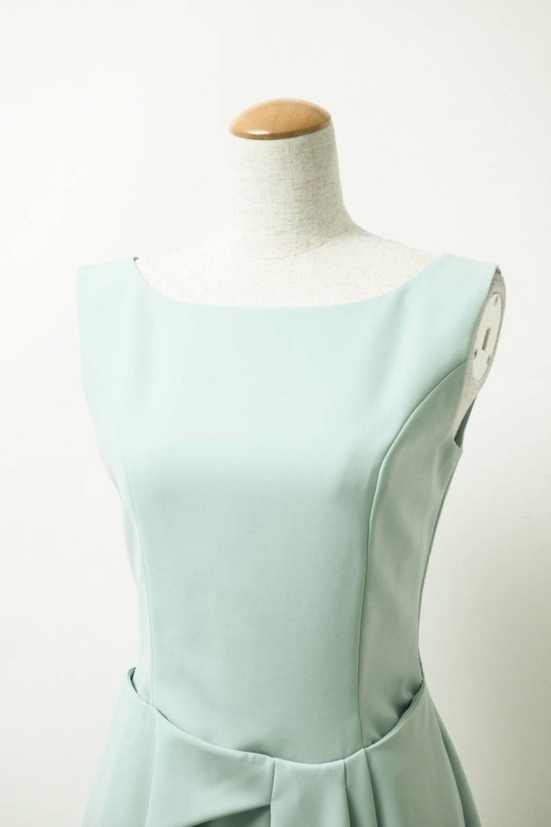 フォクシーニューヨーク✨フレアサイドギャザーワンピース✨ミント✨38