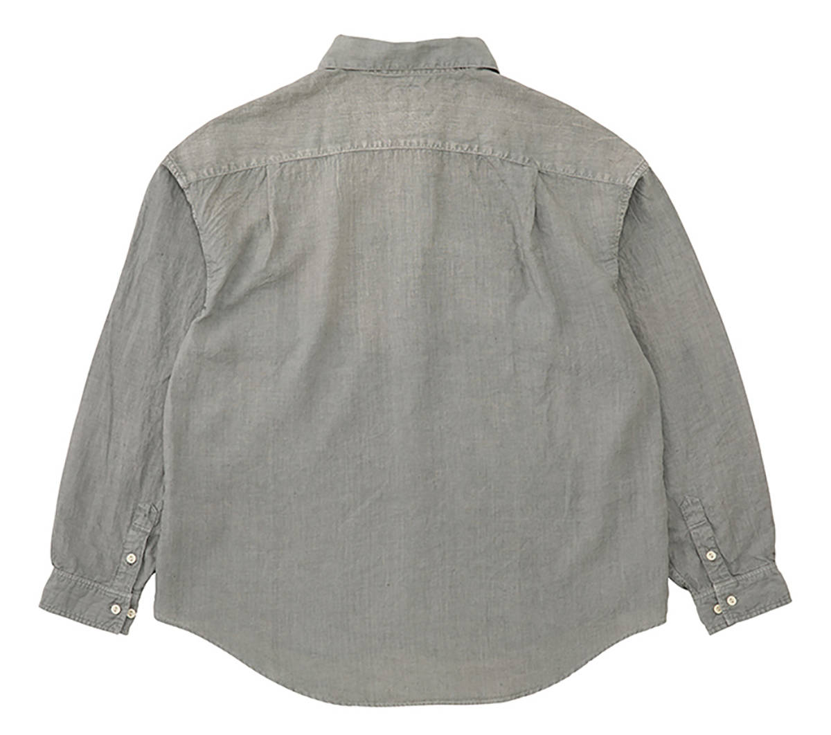 ◇VISVIM 2023 SS年 新品 PALMER SHIRT L/S DMGD (LINEN) GREY-2 完売 
