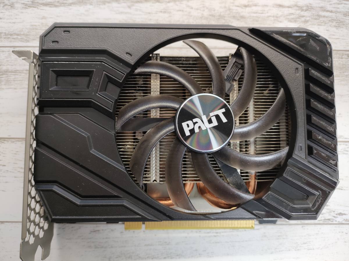 Palit 0 GTX StormX GeForce Ti Card GDDR6 Graphics 6GB OC 1 GB
