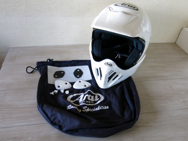 ○現状渡し○ Arai・アライ＊SNELL規格「MX-Ⅲ MX-3」57-58cm Mサイズ  