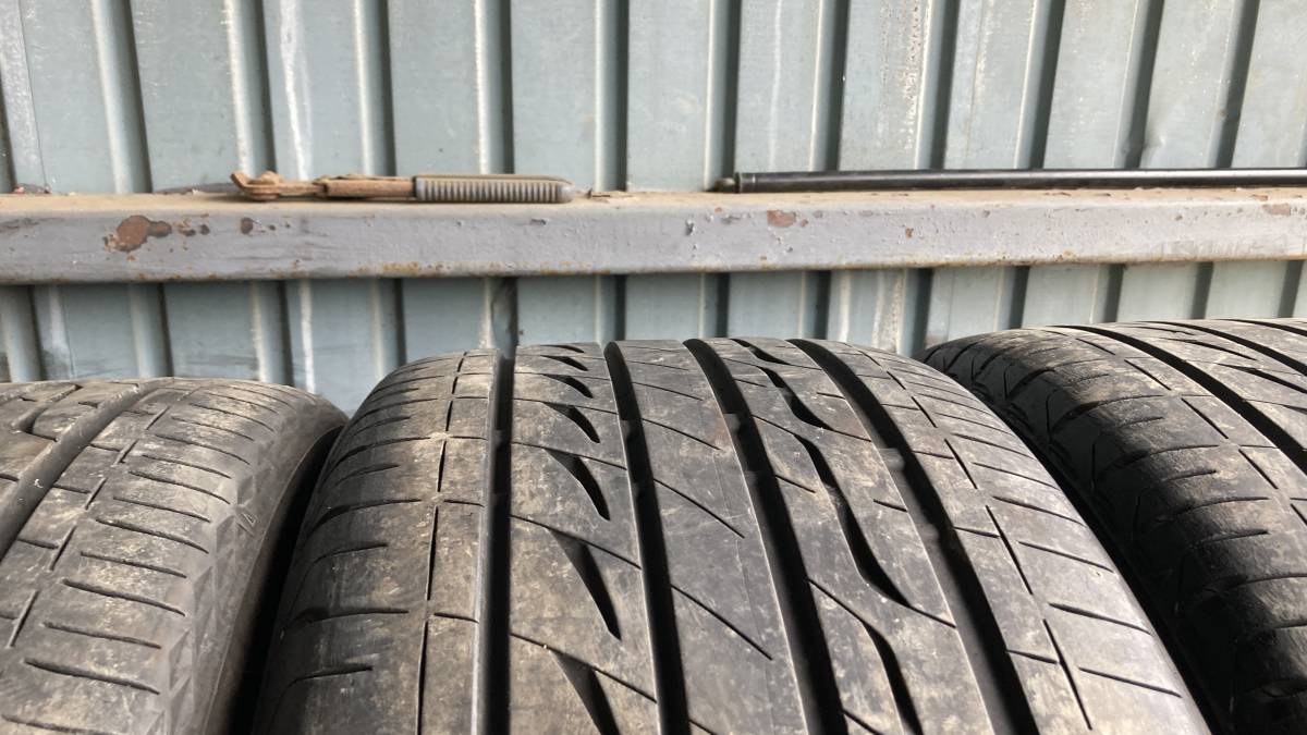 溝あり】Audi純正 19インチ 8.5j+42 pcd112 5h+BRIDGESTONE REGNO GR 
