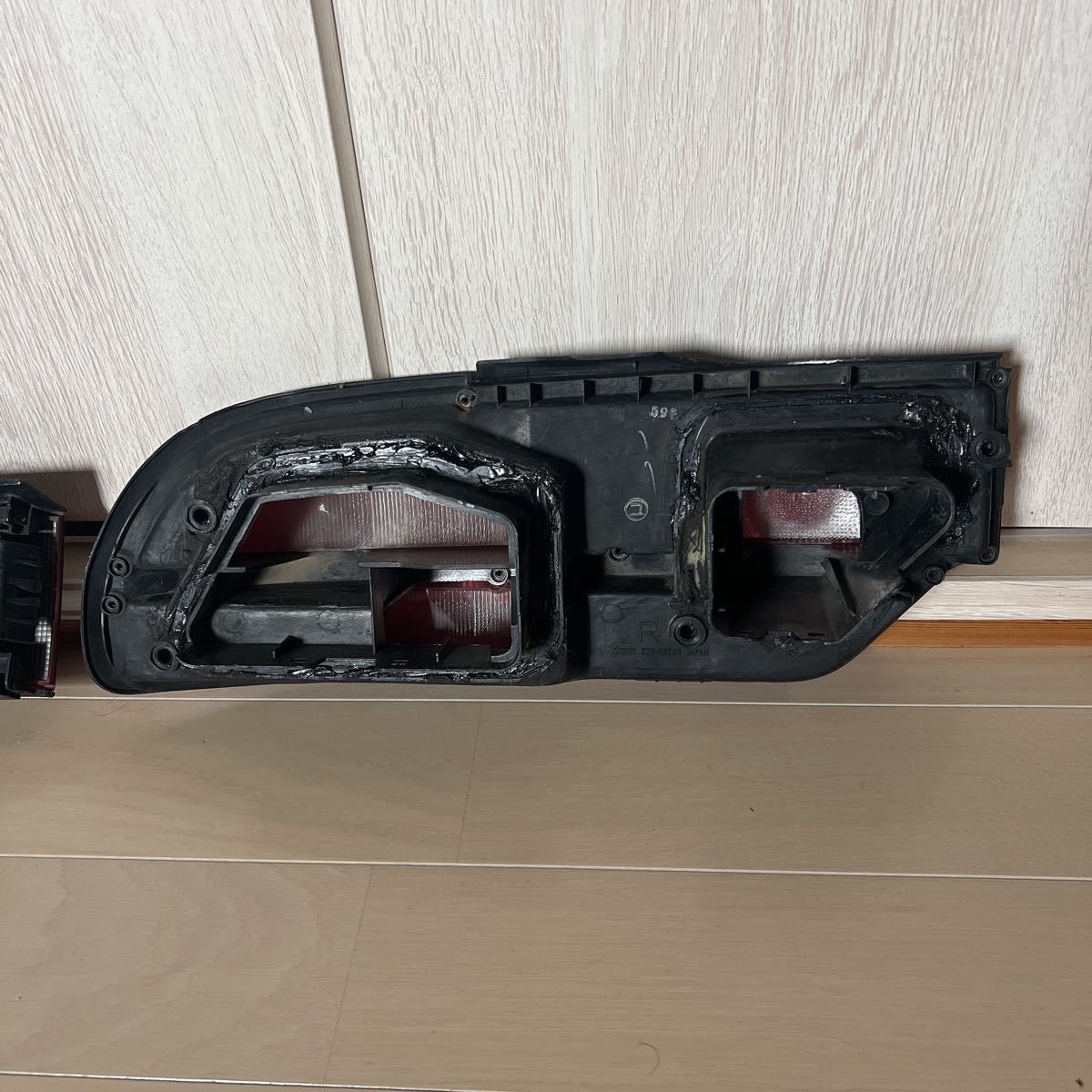 割れ 欠け無し 日産 180sx 前期 中期 純正 加工 レッドテール 右側 