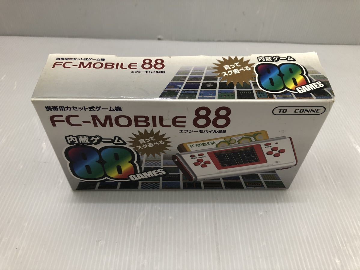 完品】FC-MOBILE 88 携帯用カセット式ゲーム機 本体 一式 箱付き 動作