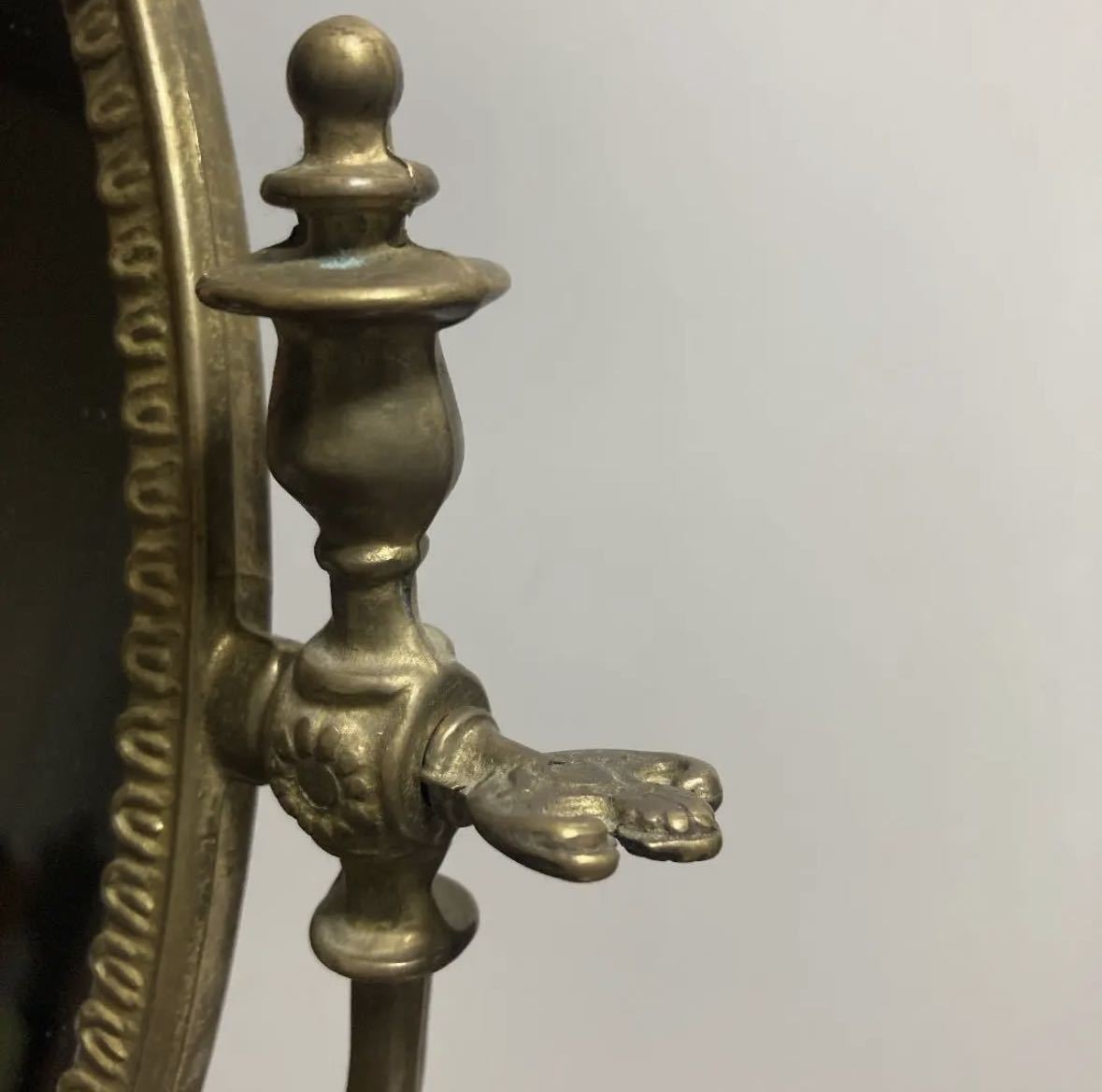 イタリア製 卓上ミラー 真鍮 013-fal-3120tablemirror Made 真鍮
