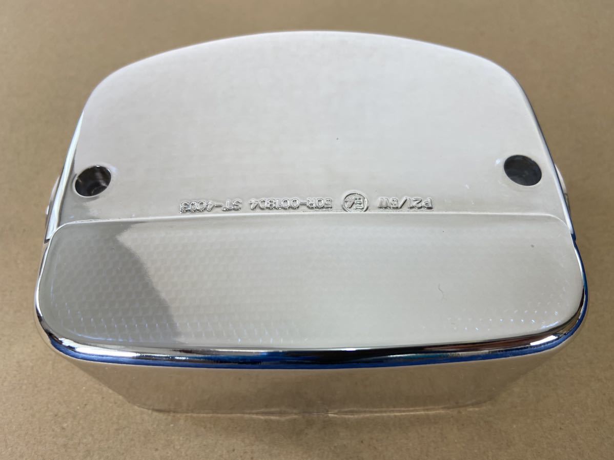 星型テールランプ レインボー加工 エイプ ゼファー GS400 ゴキ ザリ