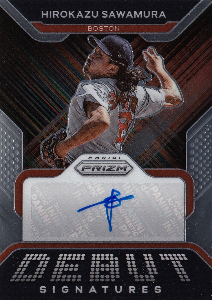 澤村拓一】直筆サインカード 千葉ロッテマリーンズ 2022 PANINI PRIZM 