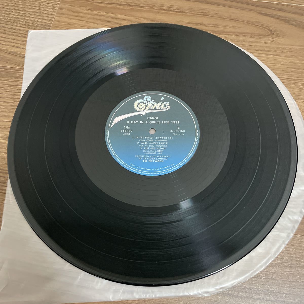 TM NETWORK CAROL 2LP 邦楽レコード 32・3H-5070 【公式ショッピング