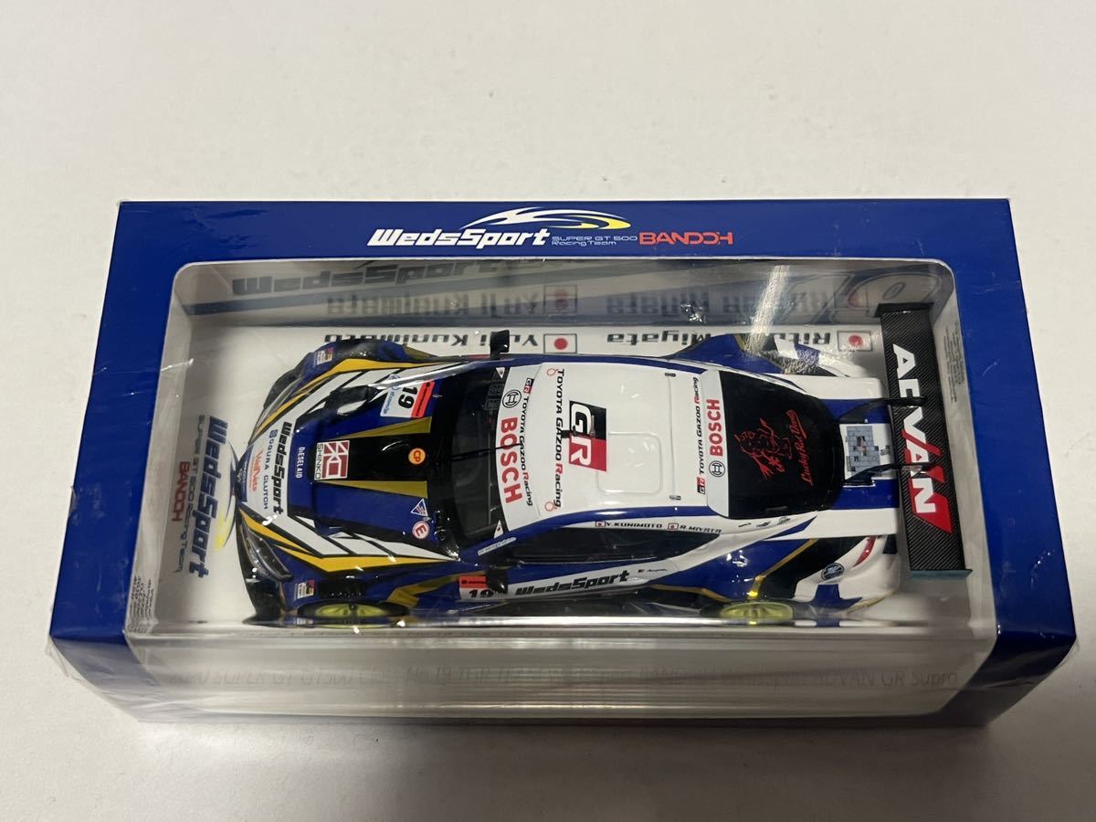 非売品 1/43 スーパーGT GT500 TGR Team ウェッズスポーツ BANDOH 