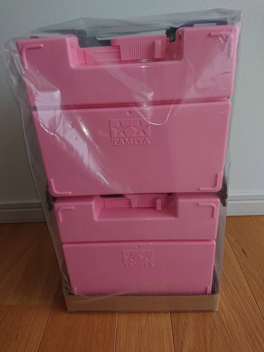 新品未開封 タミヤ ミニ四駆 ポータブルピット（ピンク） 95547 ミニ四