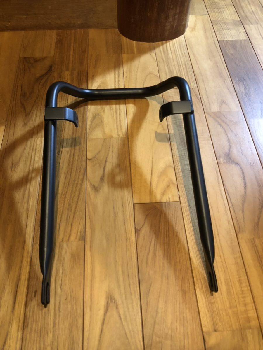 YB125SP専用 タンデムバー グラブバー マットブラック タンデムバー