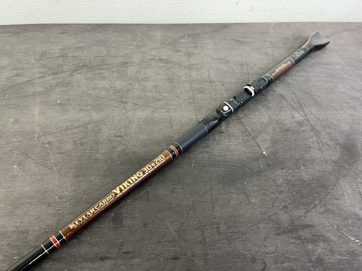 未使用 極美品 DAIWA ダイワ カーボン VIKING バイキング 30号 210 船 