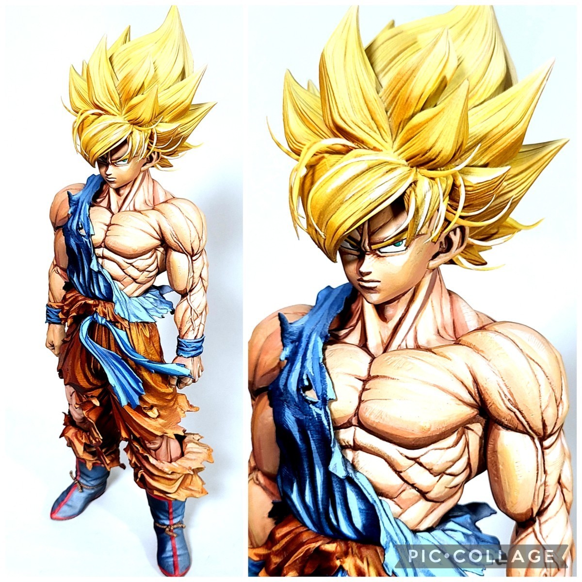 二次元 リペイント 孫悟空 SMSP 完成品 頭髪追加 リアルタッチ 