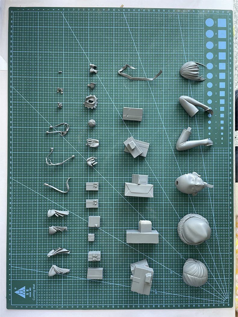 フォーミダブルサンタver ガレージキット塗装済み