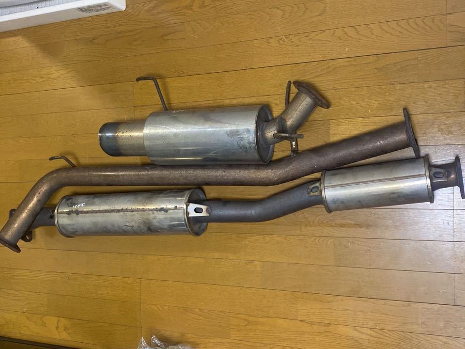 CL1 アコード ユーロR 5ZIGEN Pro Racer マフラー HONDA H22A 中間 