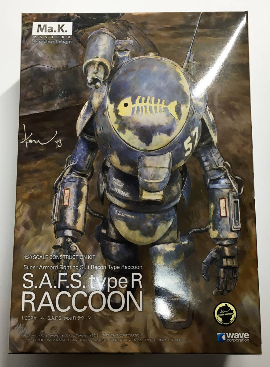 1/20 RACCOON□S.A.F.S. type R ラクーン□ウェーブ/WAVE□Ma.K