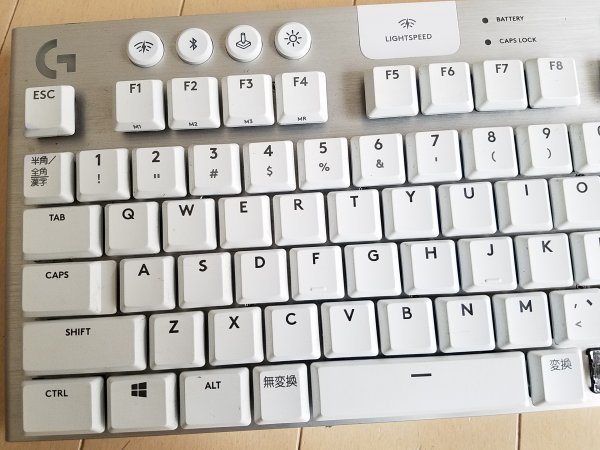 ジャンク Logicool G ロジクール ゲーミング ワイヤレス キーボード