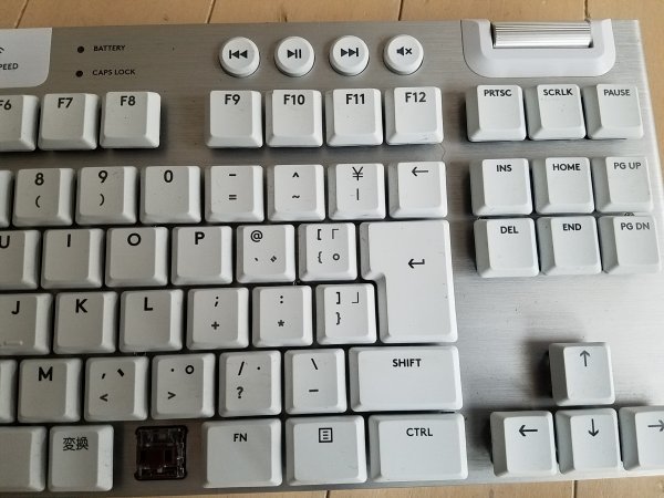 ジャンク Logicool G ロジクール ゲーミング ワイヤレス キーボード
