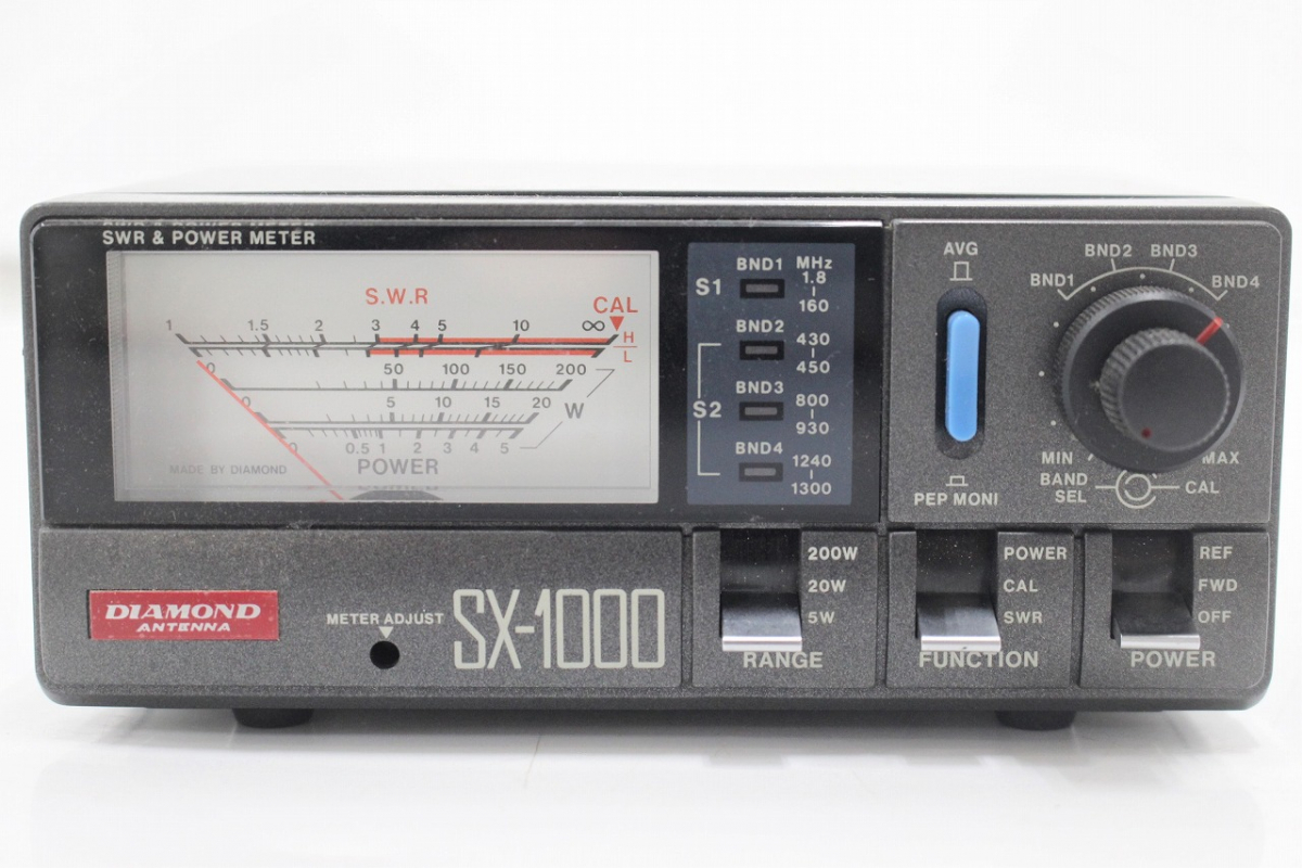 行董】 DIAMOND ダイヤモンド SX-1000 SWR & POWER METER パワー 