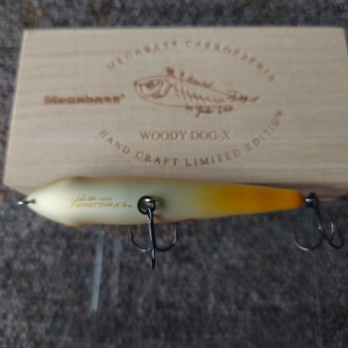 フィッシング 限定生産 メガバス MEGABASS ウッディードッグX WOODY