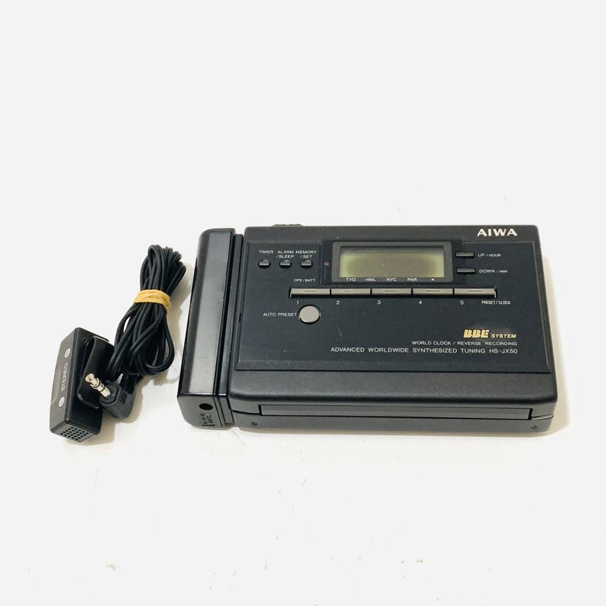 5144 AIWA HS-JX50 アイワ カセットプレーヤー ポータブルプレーヤー