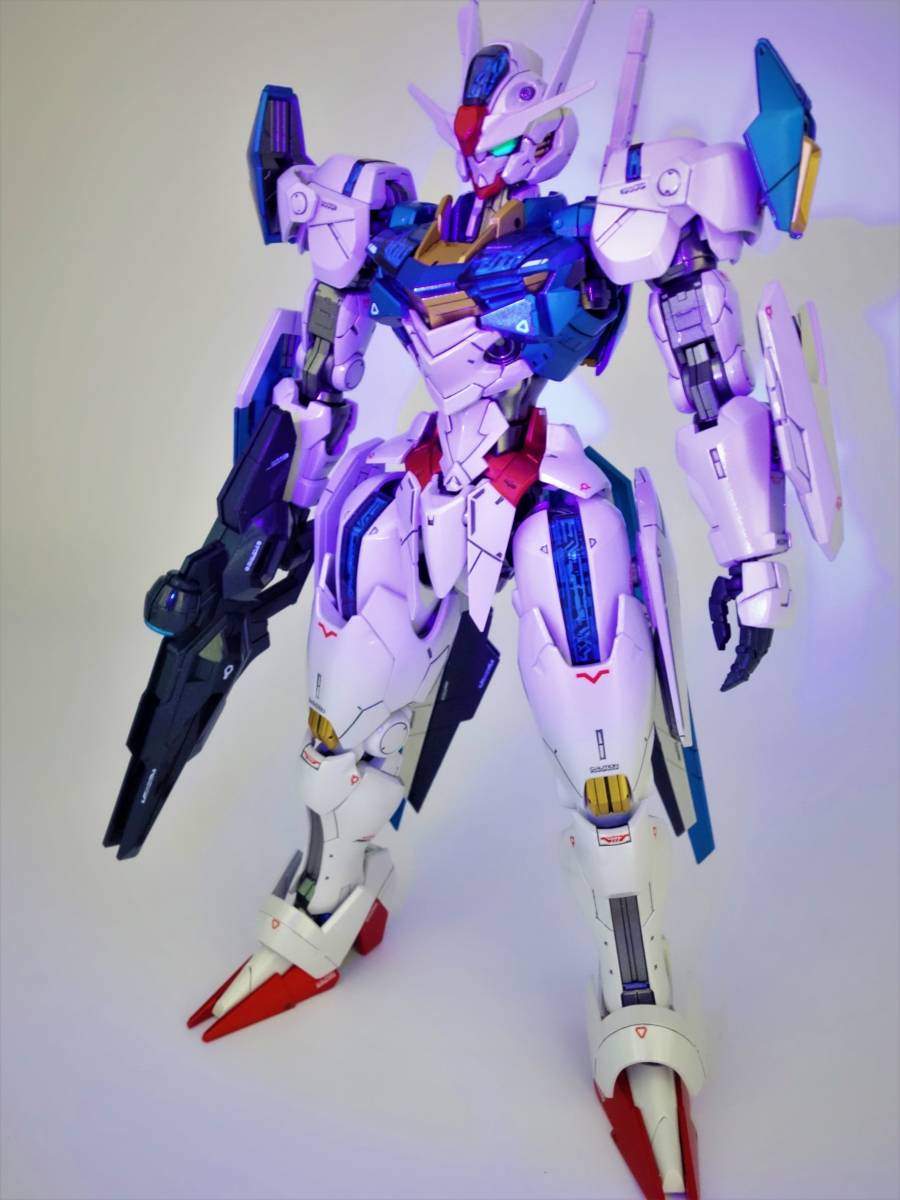 1/100 フルメカニクス ガンダムエアリアル 光沢塗装済 完成品 スコア6