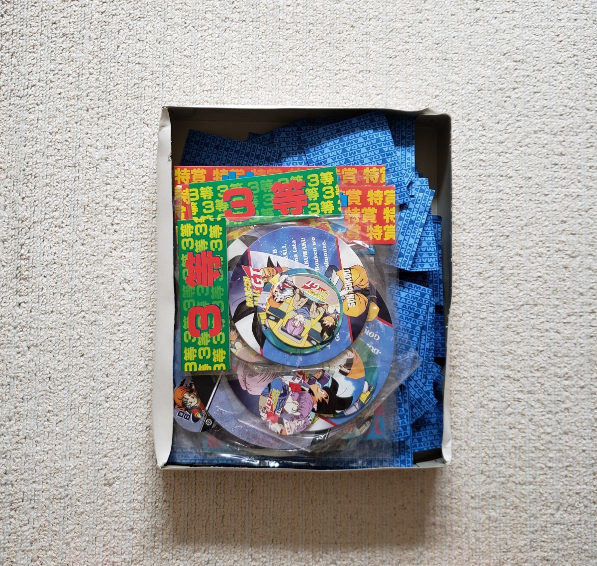 ドラゴンボールGT 丸面子当 メンコ アマダ 当時物 玩具(ドラゴンボール