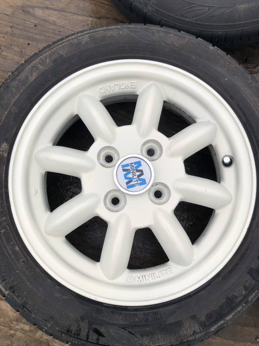 MINI Liteミニライト 14インチ 4h pcd100 4.5j+45 155/65r14 