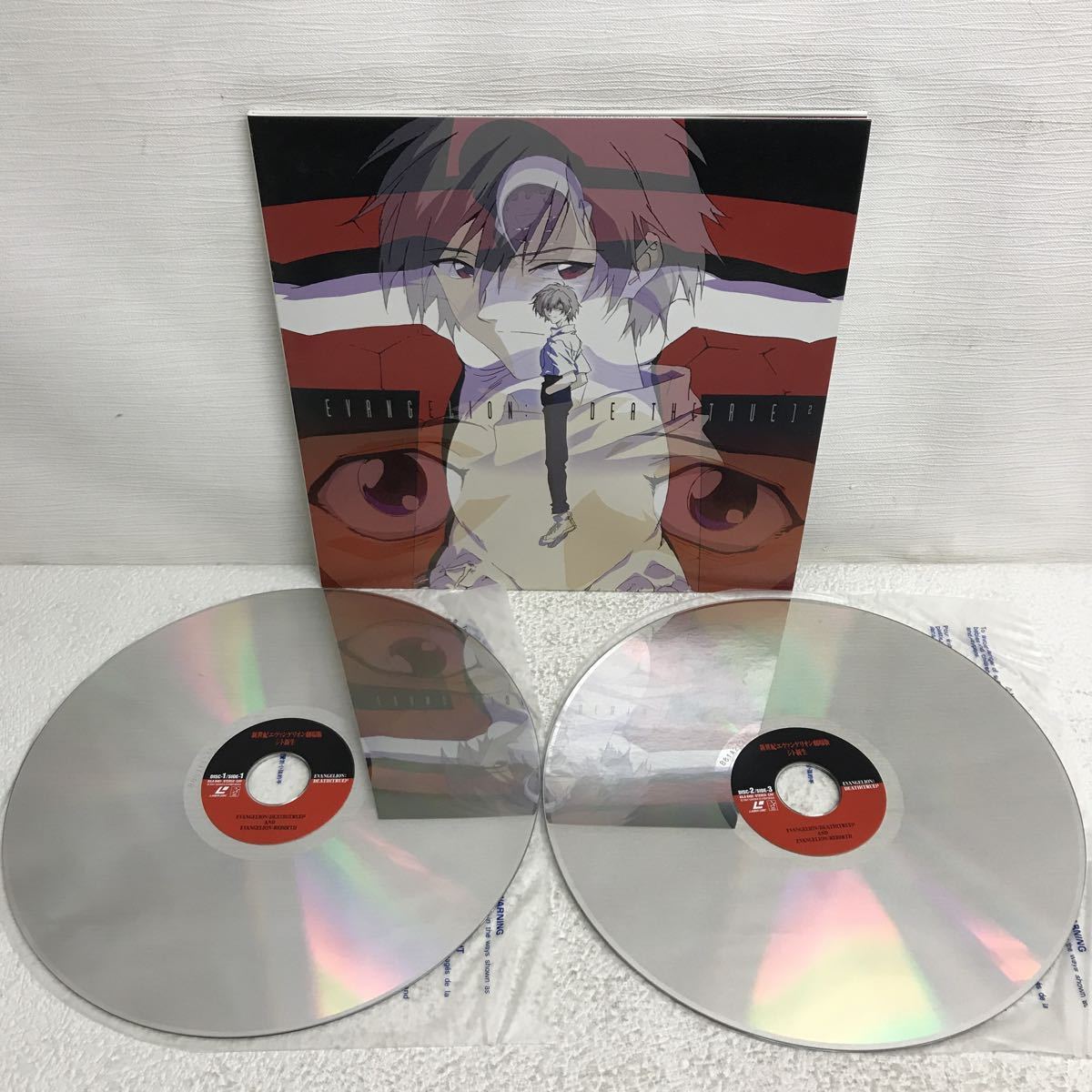 Y0615C5 新世紀エヴァンゲリオン 劇場版 LD BOX レーザーディスク 4枚