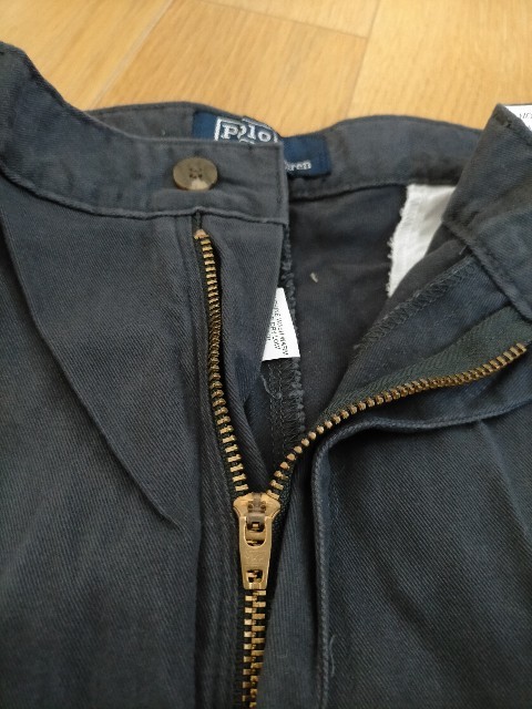 新品 デッドストック 90s ビンテージ USA製 POLO RALPH LAUREN POLO CHINO ポロラルフローレン 2タック チノパンツ PLETED JEAN W33L34