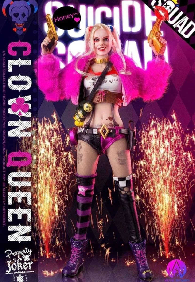 ☆新品 1/6 ハーレイ・クイン アクションフィギュア　デラックス版　スーサイド・スクワッド　バットマン　WAR STORY