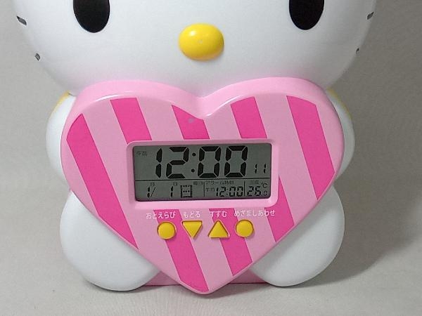 動作確認済 ハローキティ 目覚まし時計 キティちゃん サンリオ(ハロー