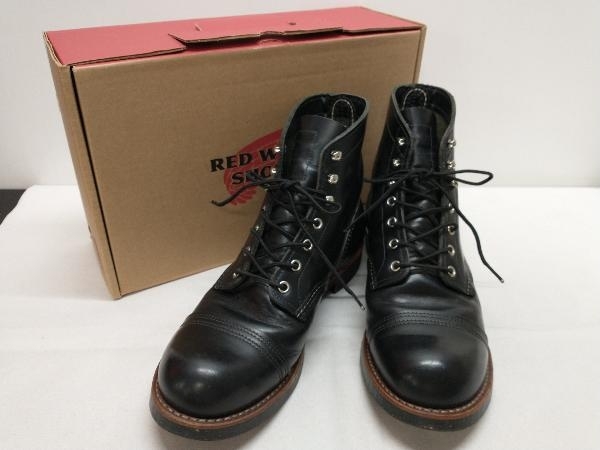 RED WING IRON RANGE 8080 ワークブーツ レースアップブーツ レザー