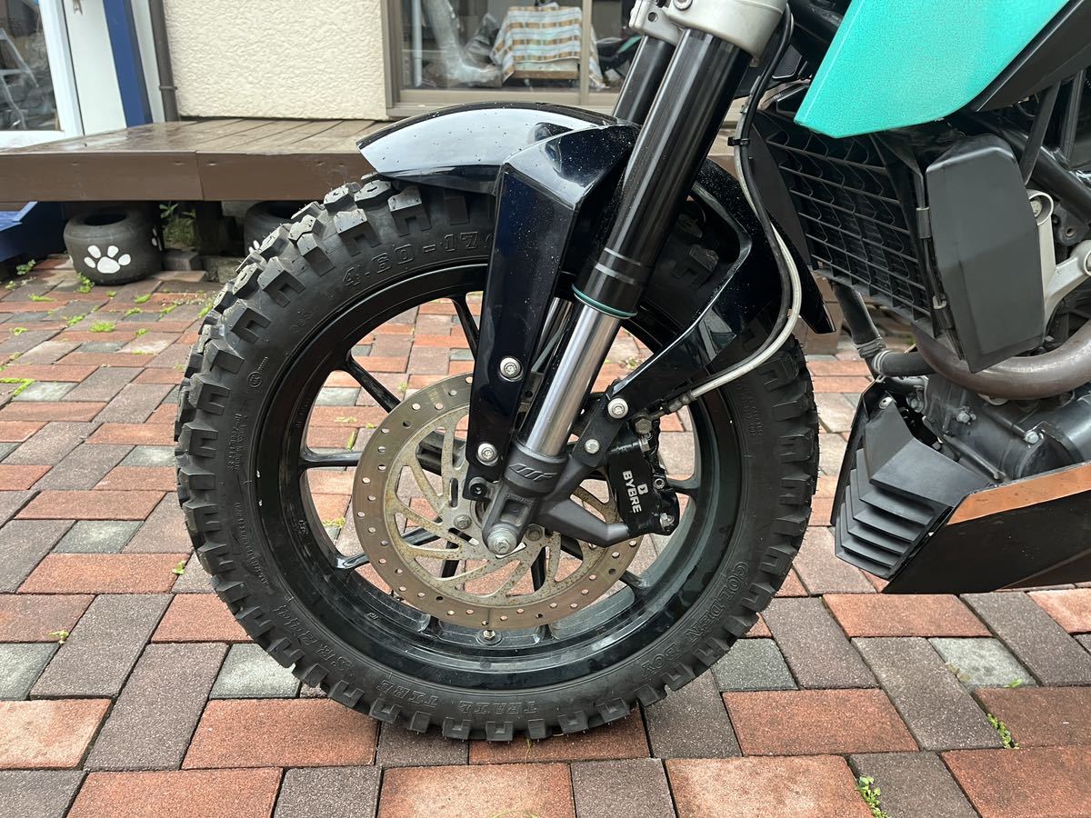KTM DUKE 200 ☆スチームパンクスタイル☆カスタムバイク☆ 書類あり 