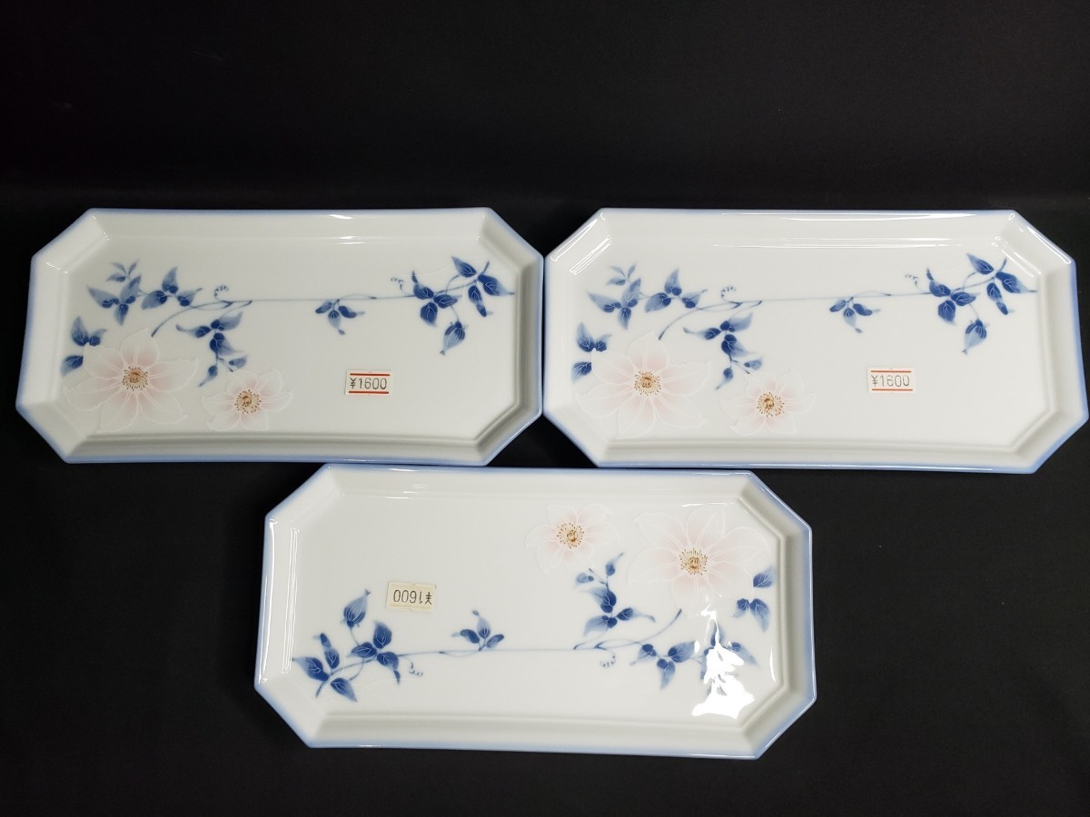 乃りたけ 長皿 角皿 ノリタケ Noritake プレート 食器 和食器 新品未 