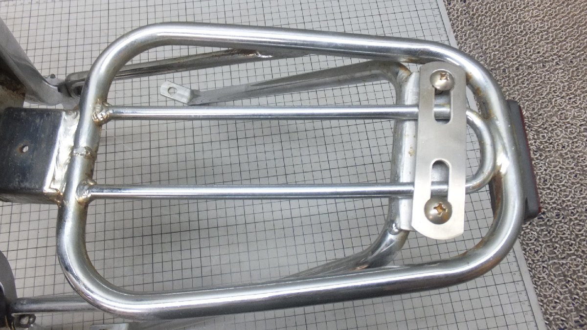 GP GZ150 LC6PCJG リアキャリア バックレスト リフレクター 検 逆輸入 