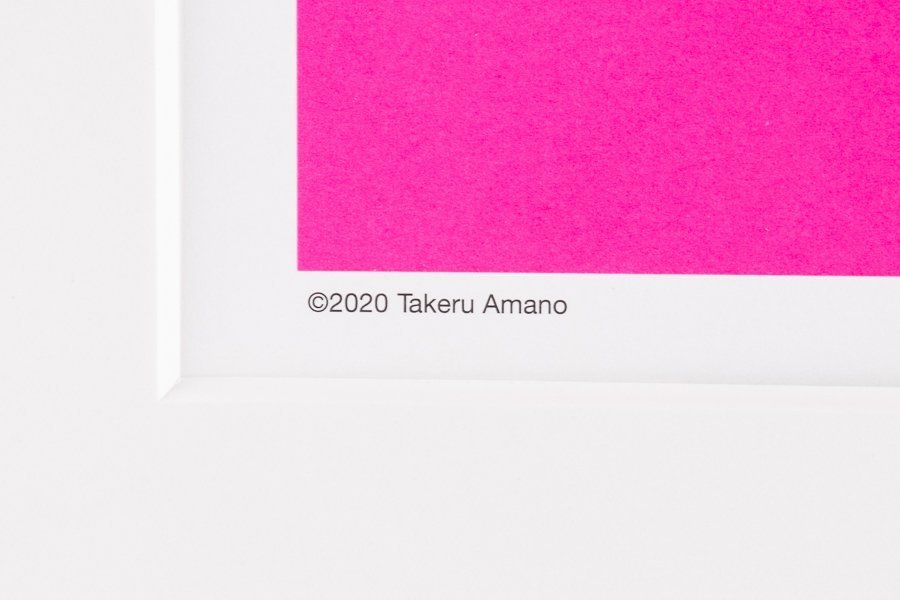 天野タケル 直筆サイン 作品 ICONS Venus pink ver venus ヴィーナス  