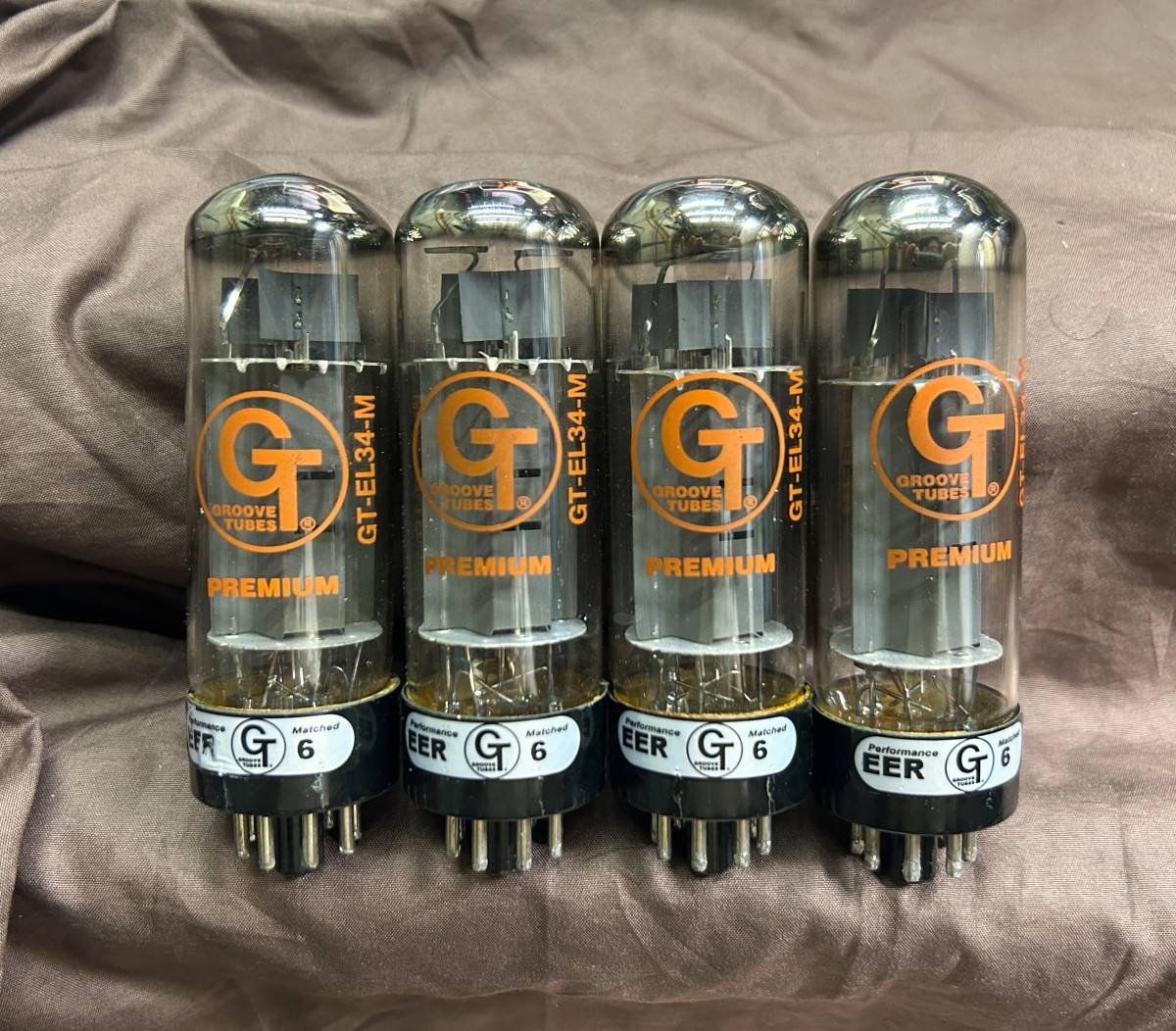 Tubes Groove Power EL34 | Tube Vacuum Matched - Set Quad Amplifier 